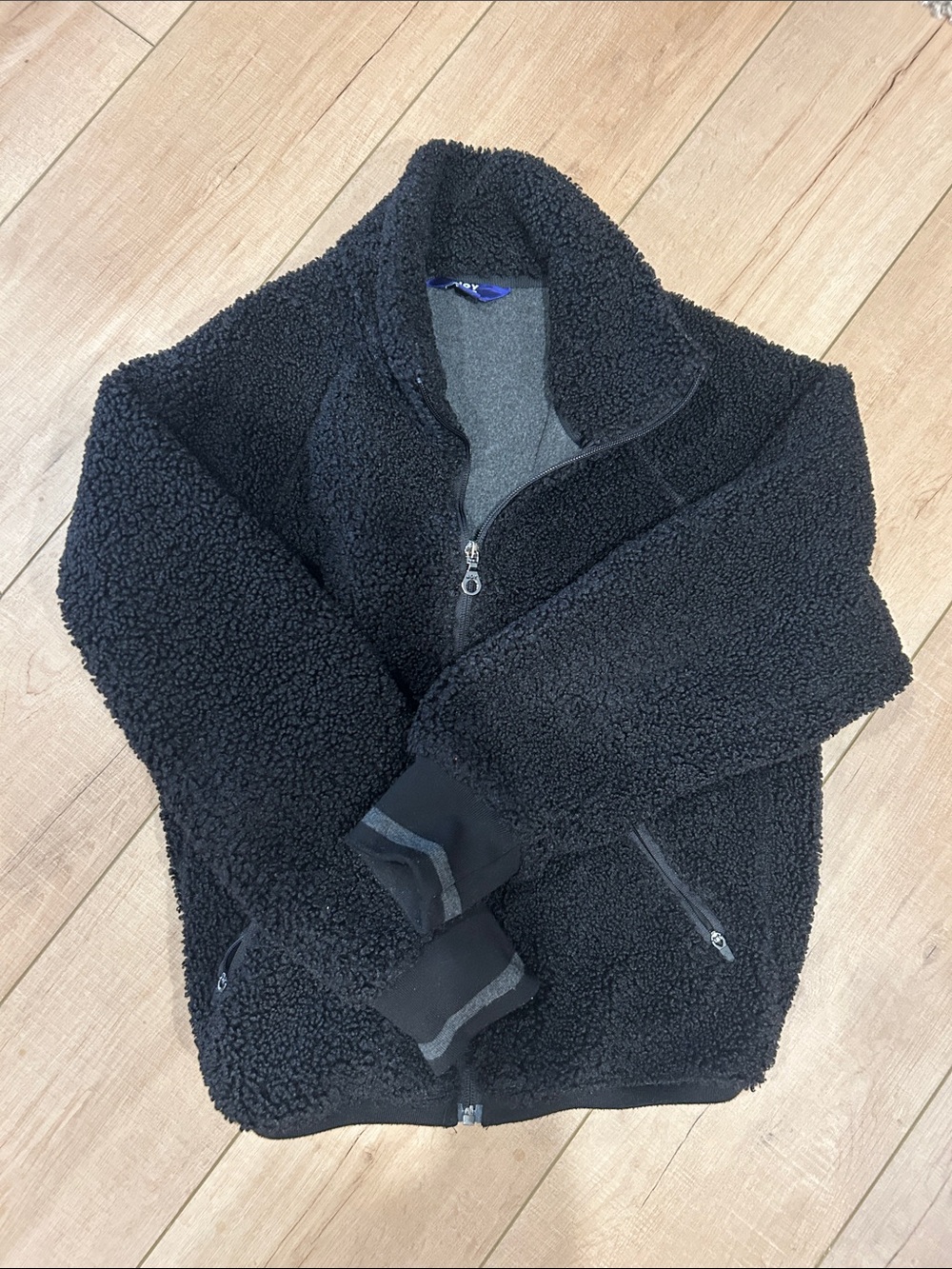 JoyLab Black Sherpa-Lined Jacket